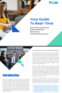 Guide To Real-Time And Personalized Omnichannel Business Communications