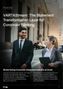 VARTAStream: An Enterprise-Scale Statement Transformation Layer Built for Modern Corporate Banking banner