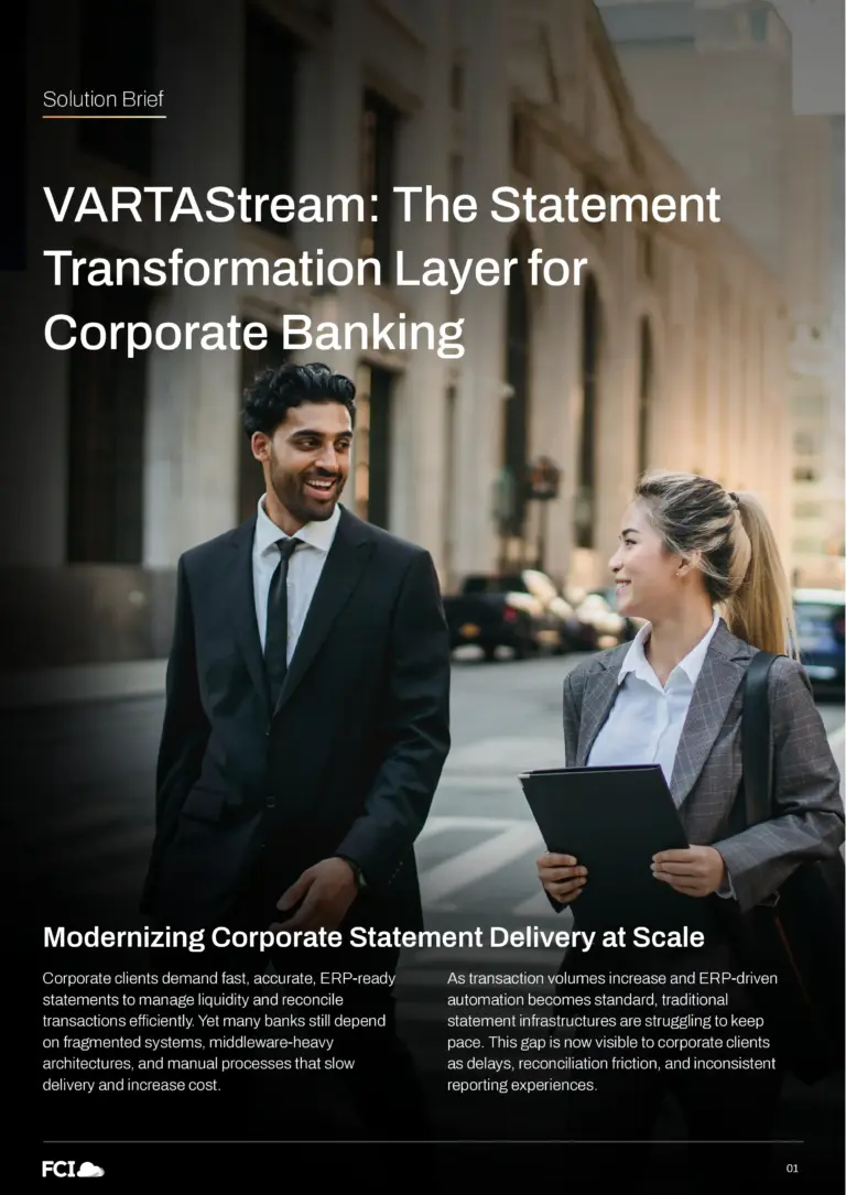 VARTAStream: An Enterprise-Scale Statement Transformation Layer Built for Modern Corporate Banking banner